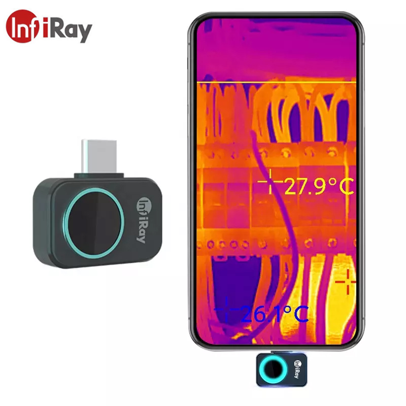 Nf 521 Thermal Imaging Camera - InfiRay-P2 Imager térmico infravermelho, câmera, circuito