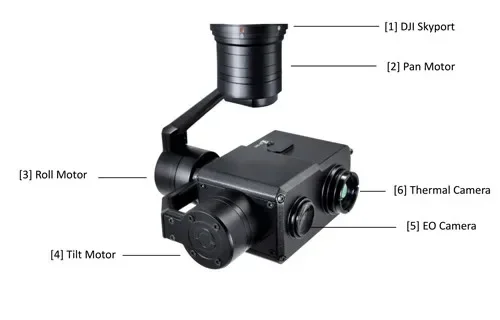 Mini Z10TIR Câmera Gimbal com  - Thermal Imager Drone Gimbal avaliação e preço