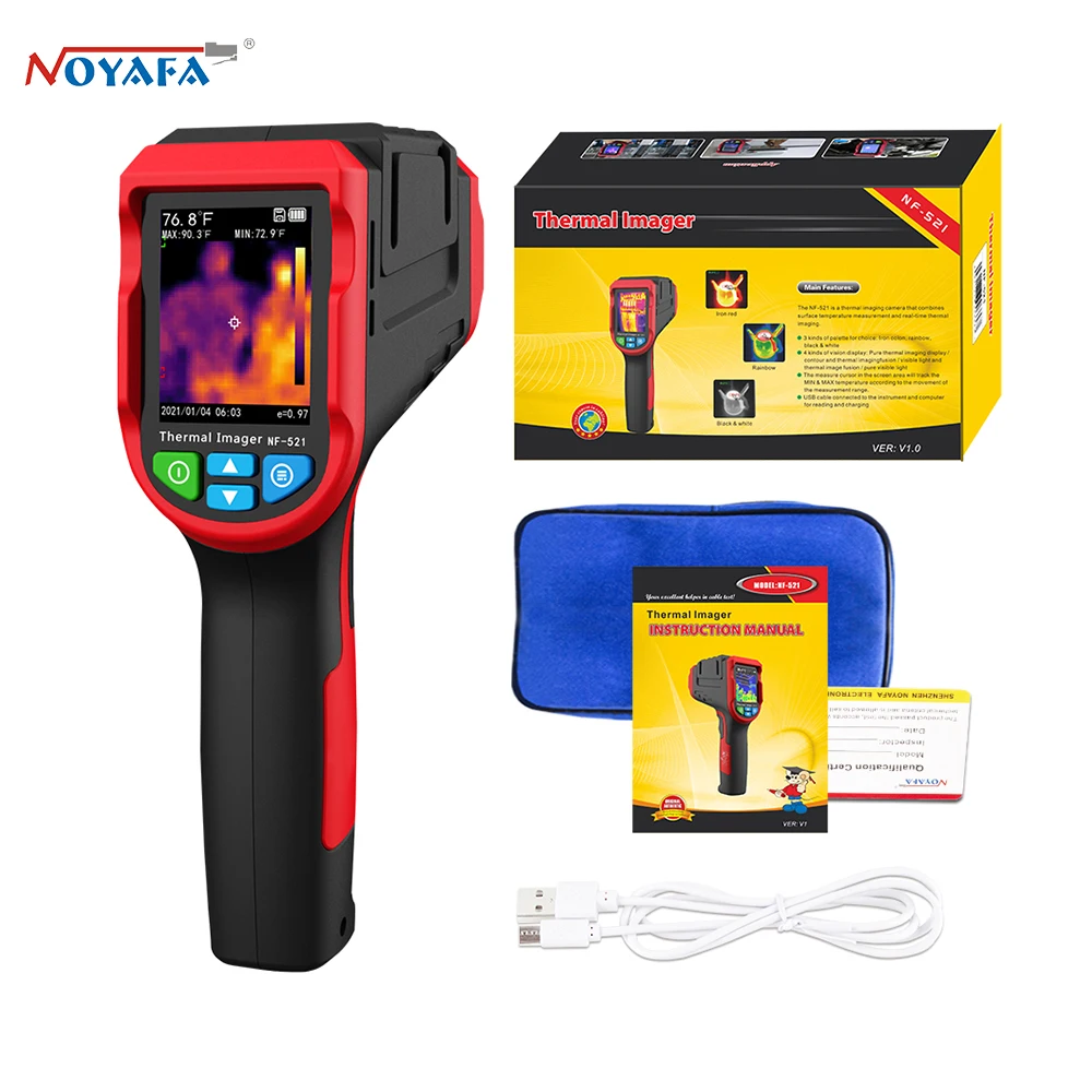 Câmera Térmica Industrial Auto - Nf 521 Thermal Imaging Camera avaliação e preço